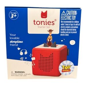 Tonies Red Interactive Learning Toy with Audio Features